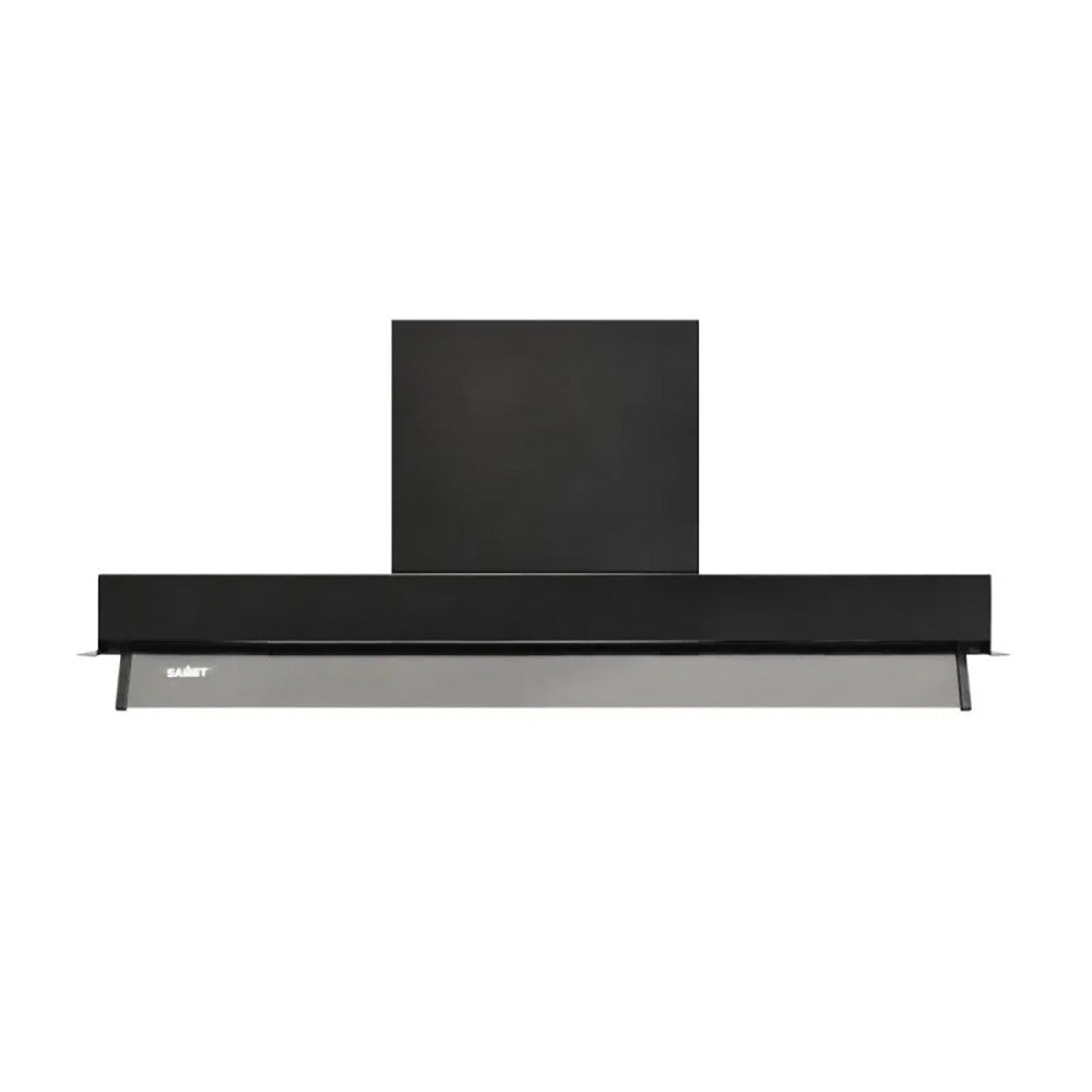 Cappa integrata sottopensile Samet Kripto90 luce led 3 livelli velocitÃ  colore nero classe D