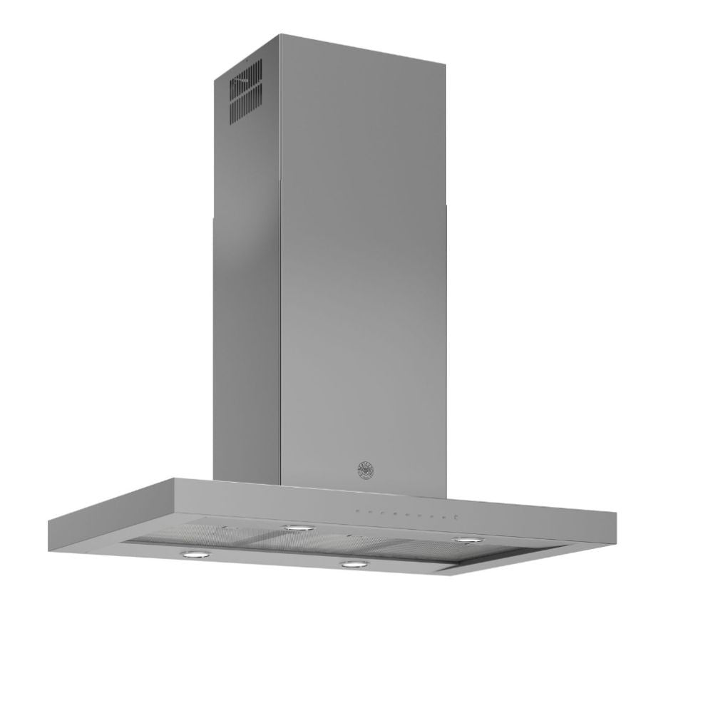 Cappa isola Bertazzoni KTI90PRO1XA 90 cm. 1 motore a 3 velocitÃ  acciaio inox classe A