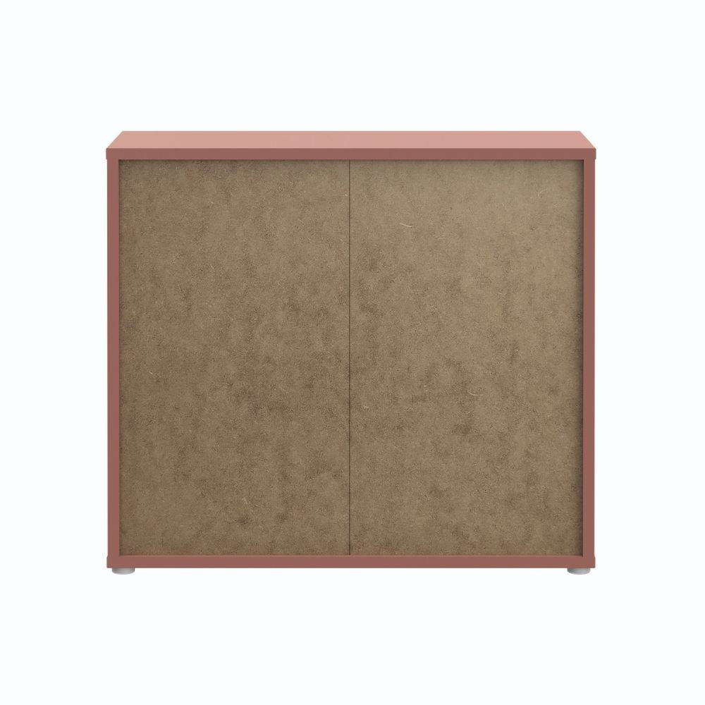 Cassettiera Medea 3 cassetti in colore terracotta