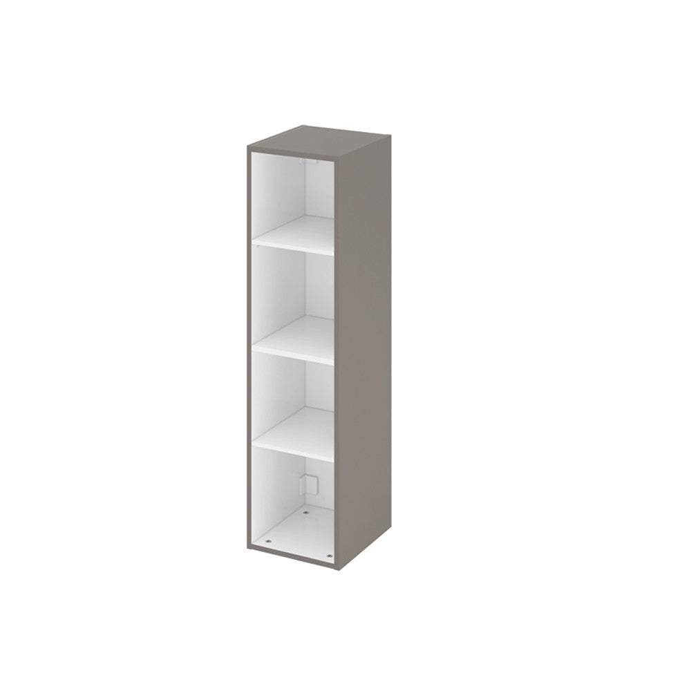 Colonna bagno sospesa Remix 1 anta H 115 colore grigio granito
