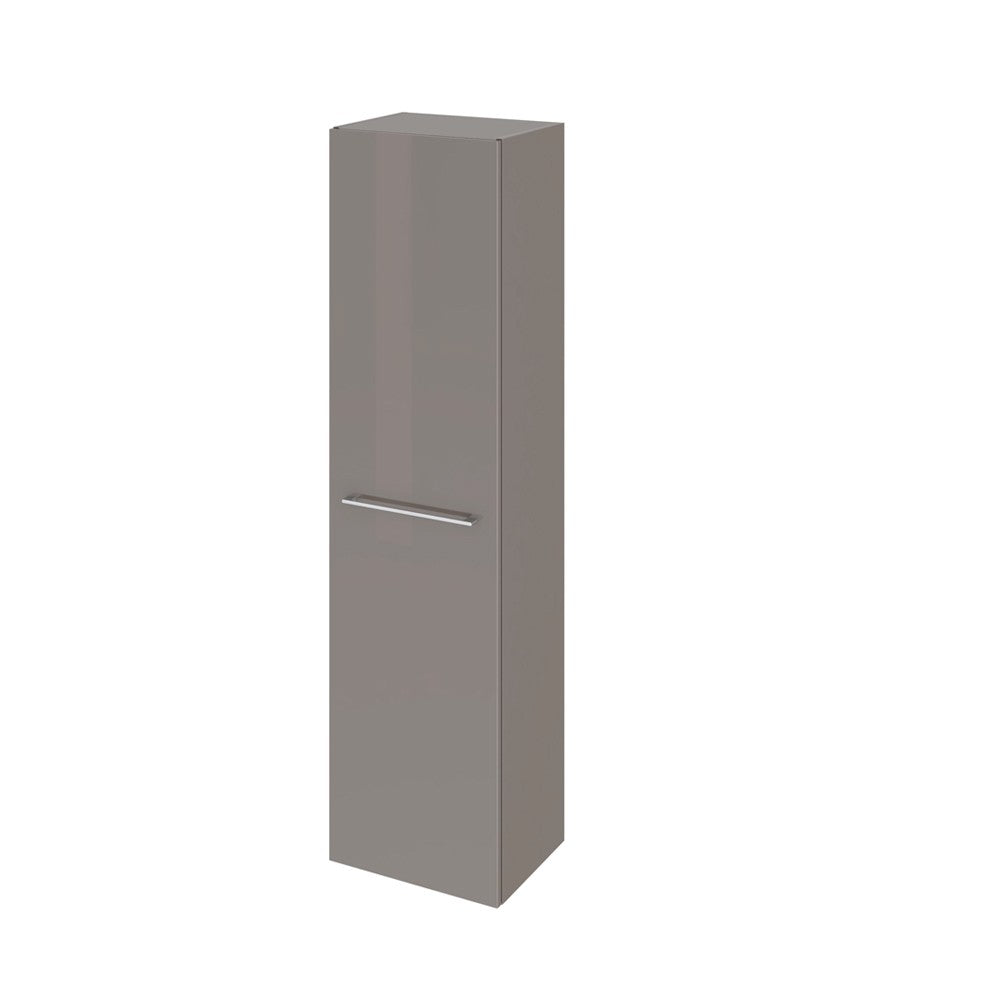 Colonna bagno sospesa Remix 1 anta H 174 colore grigio granito
