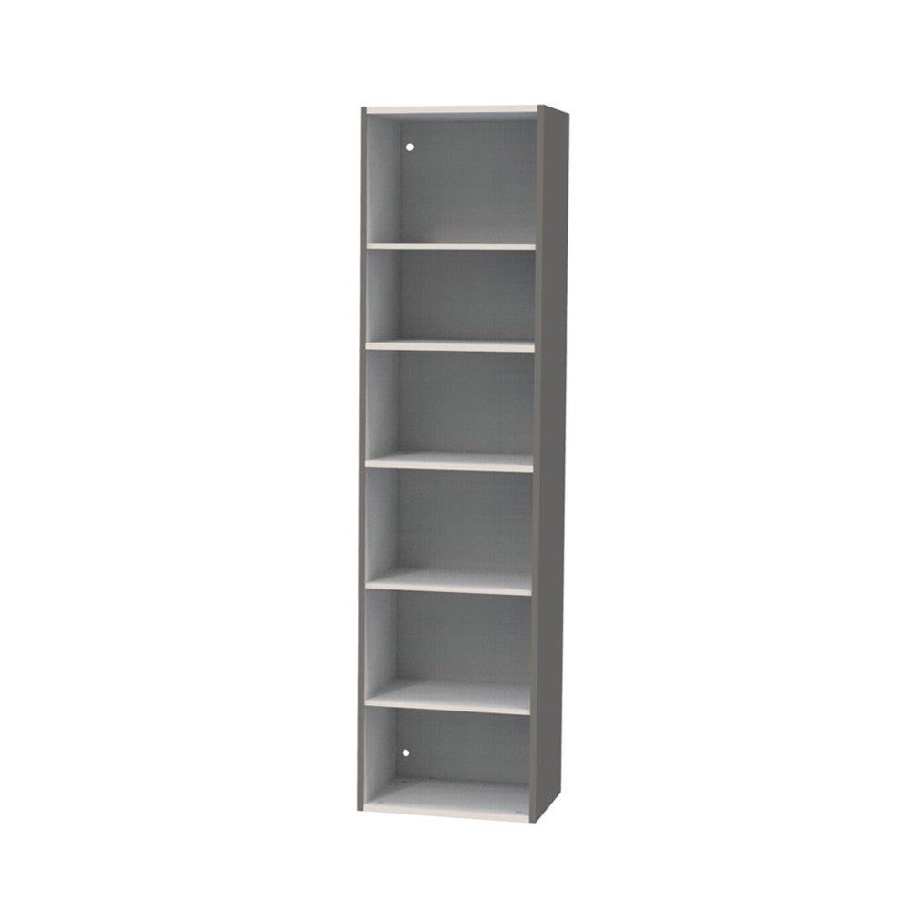 Colonna bagno sospesa Remix 1 anta H 174 colore grigio granito