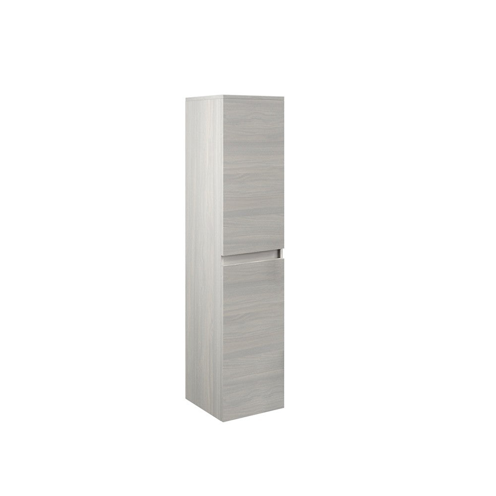 Colonna pensile bagno Trasimeno rovere grigio 31,4x31,5x136