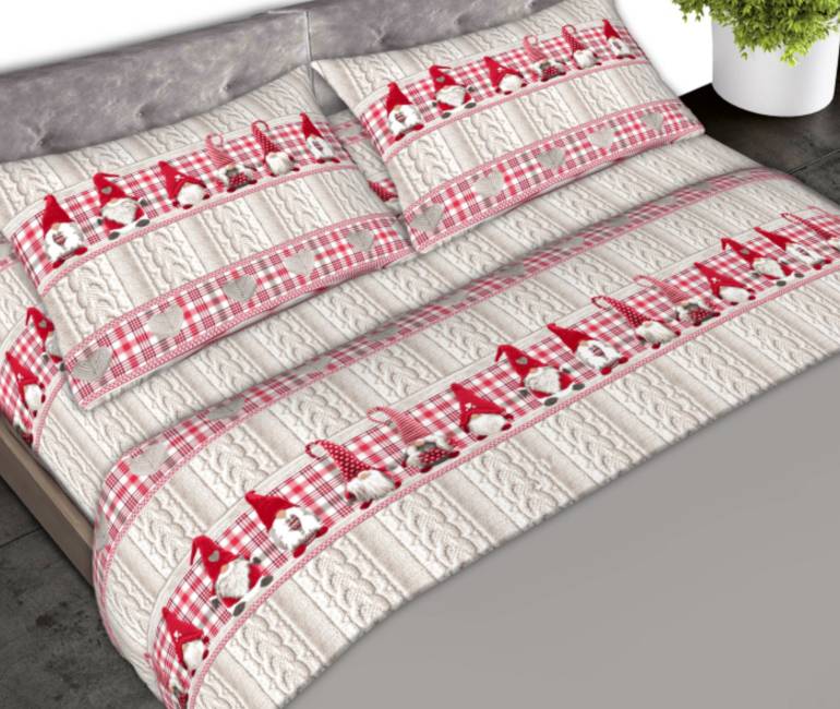 Completo letto matrimoniale cotone morbida flanella ANTI-PILLING - Milano 7 Arte e Design