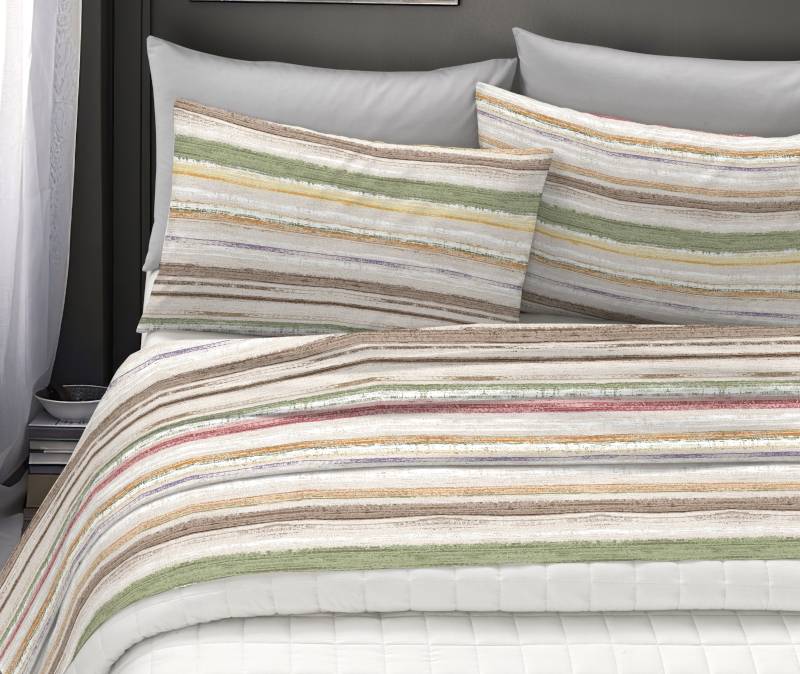 Completo Letto una Piazza Singolo lenzuola in FLANELLA - Milano 7 Arte e Design