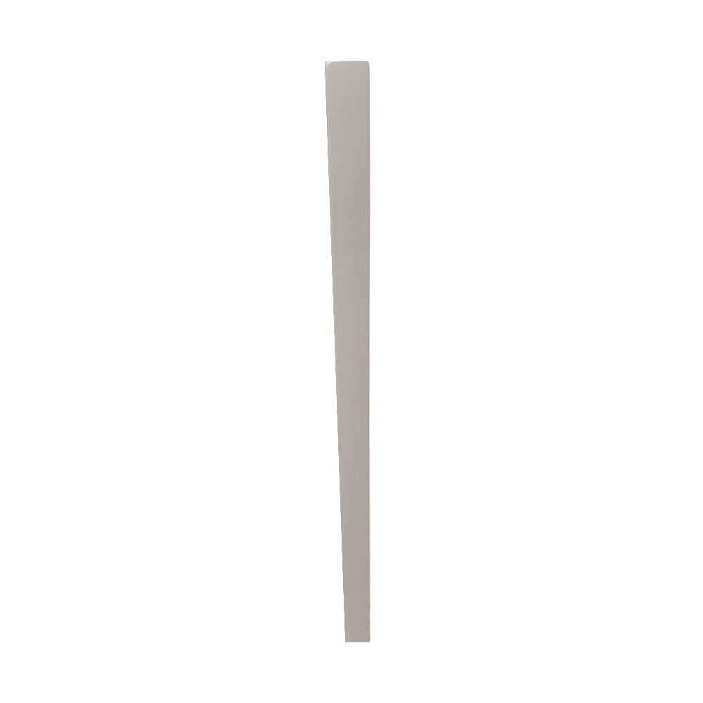 Confezione 4 gambe piramidali H 74 cm. in bianco frassinato