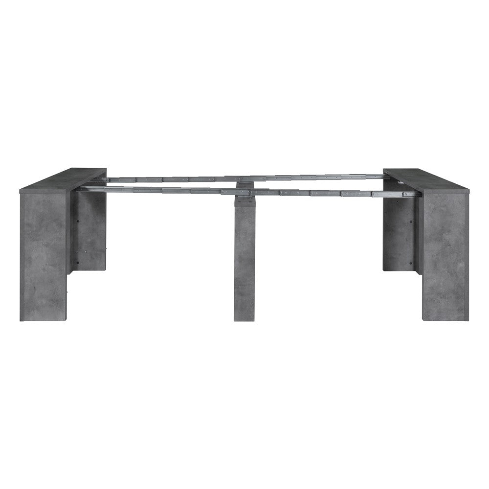 Consolle allungabile Baku cemento 252 cm