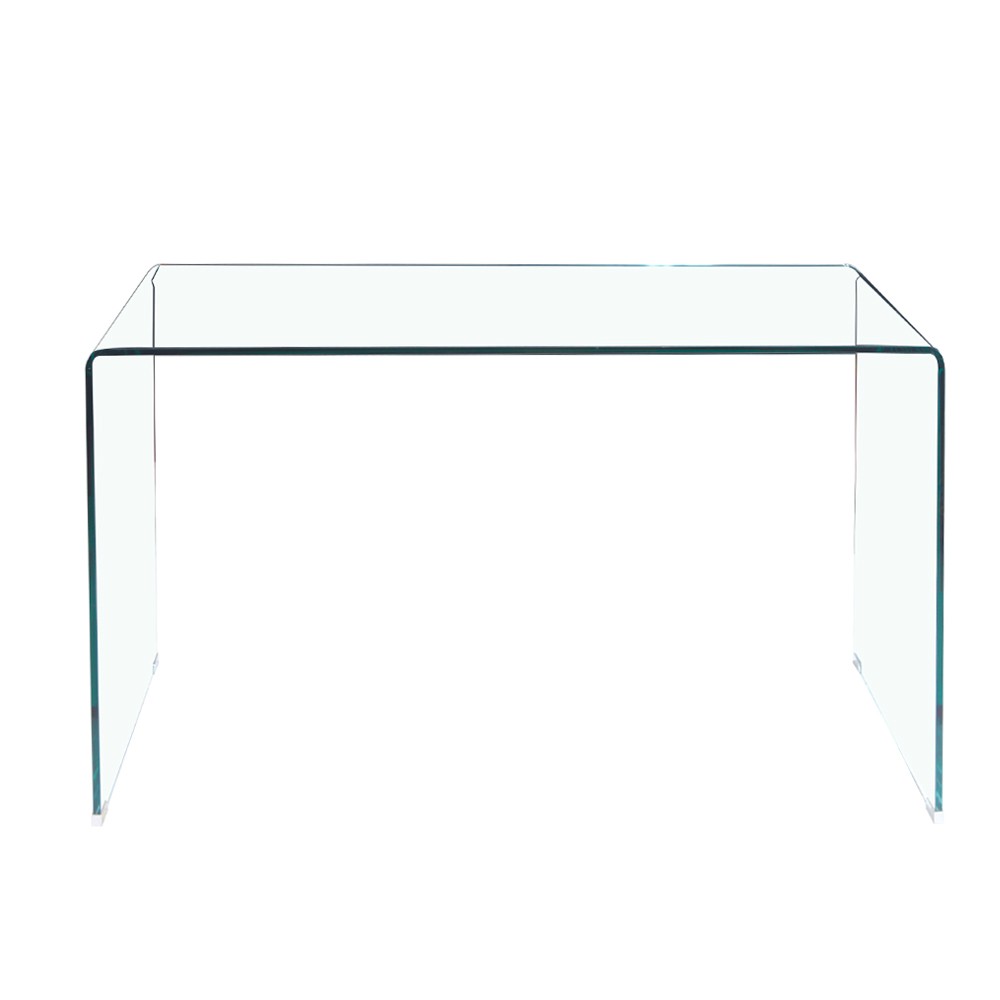 Consolle Scarlett in vetro temperato 120x40x76 cm.