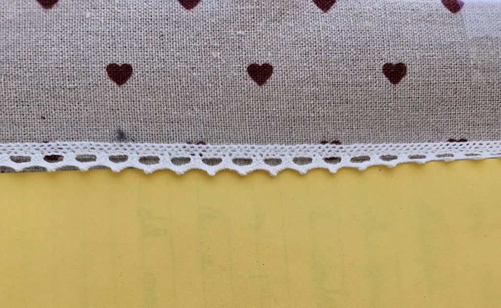 Coppia tende lino cotone cm 60x150 adatte per cucina disegno tirolese shabby - Milano 7 Arte e Design