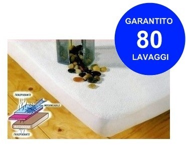 COPRI MATERASSO IMPERMEABILE traversa spugna letto matrimoniale linea Sanitaria - Milano 7 Arte e Design