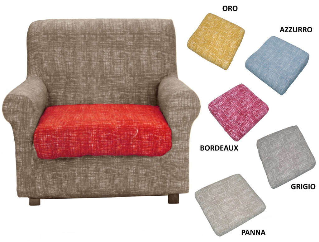 Copridivano Copriseduta copri cuscino, divani angolari, Copripoltrona 2 PEZZI - Milano 7 Arte e Design