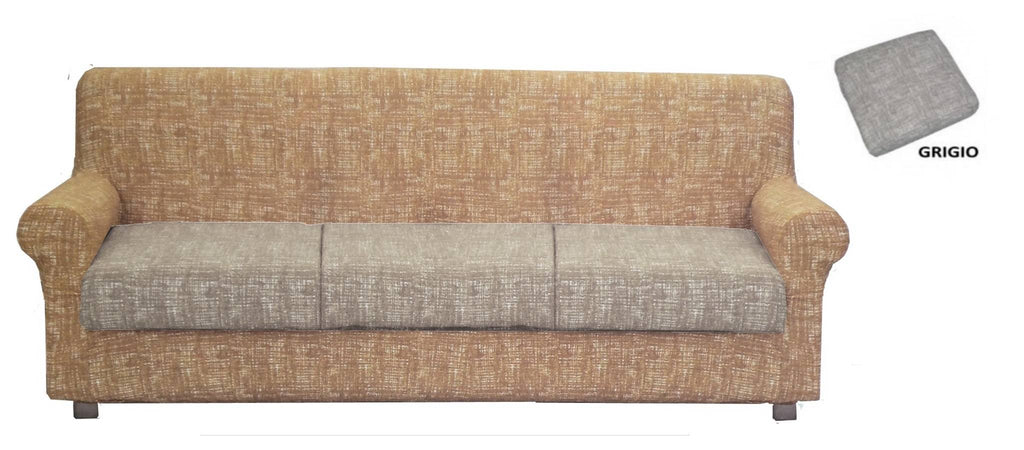 Copridivano Elasticizzato copriseuta anche divani relax schienale reclinabile - Milano 7 Arte e Design