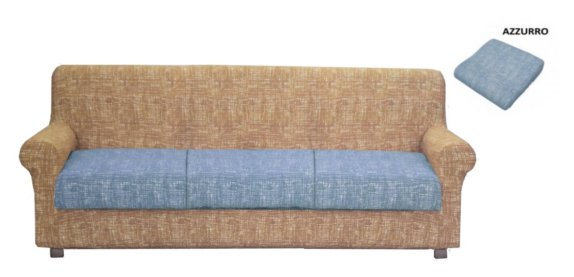 Copridivano Elasticizzato copriseuta anche divani relax schienale reclinabile - Milano 7 Arte e Design