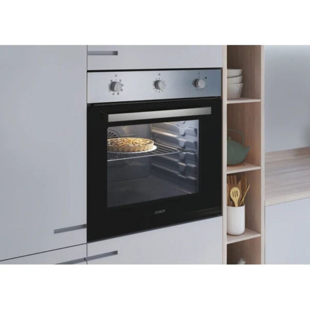 Forno elettrico Candy FIDCX602CA ventilato 65 litri inox classe A+