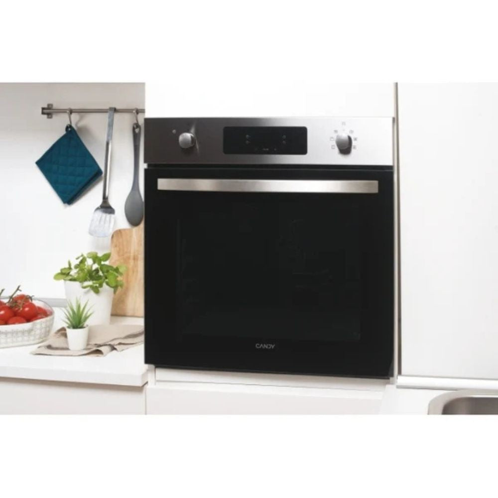 Forno elettrico Candy FIDCX605IT ventilato 65 lt inox classe A+