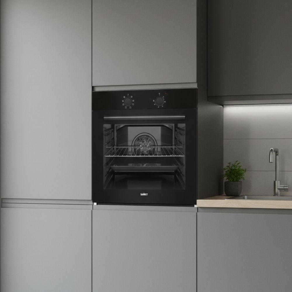 Forno Samet Calliope8F multifunzione 2 manopole colore nero classe A+