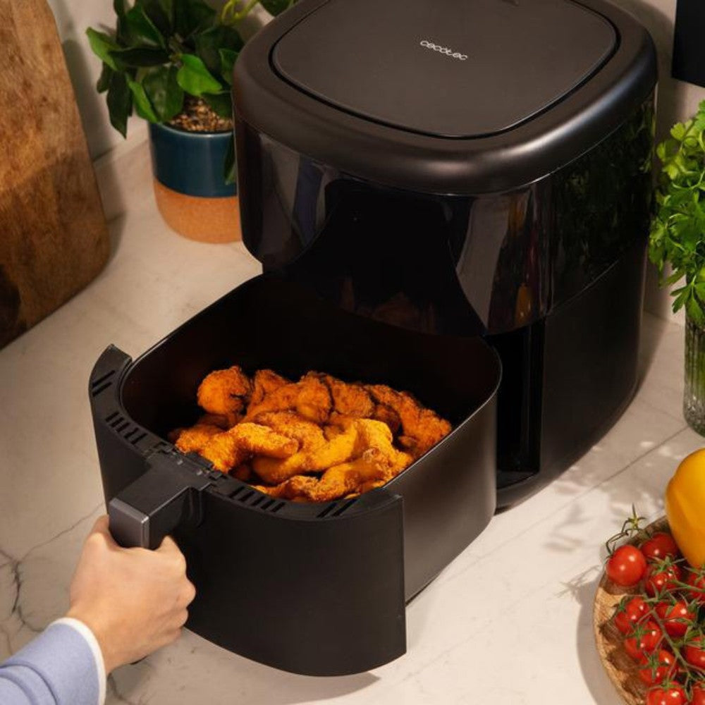 Friggitrice ad aria Cecotec Bombastik 6000 con tecnologia PerfectCook capacità 6 L 1700 W