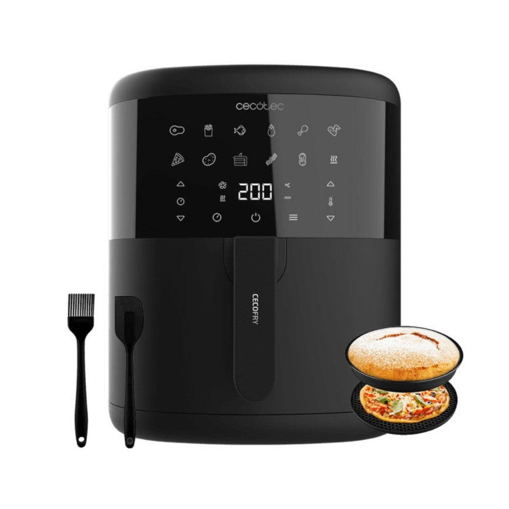 Friggitrice ad aria Cecotec Bombastik 6000 con tecnologia PerfectCook capacità 6 L 1700 W