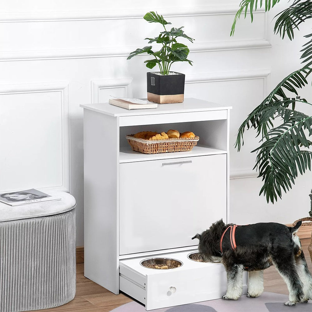 Mobile porta ciotole per animali