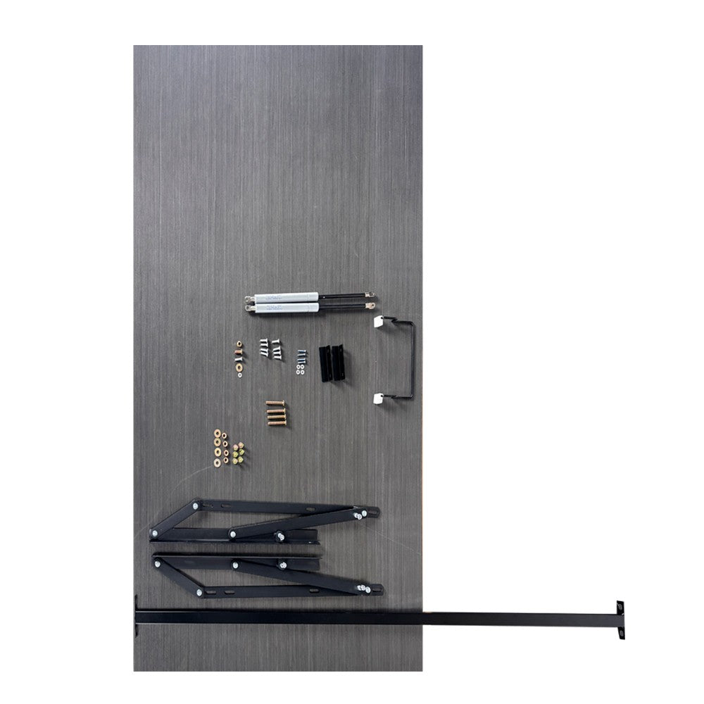 Kit completo di componenti per letto contenitore 160x190 cm.