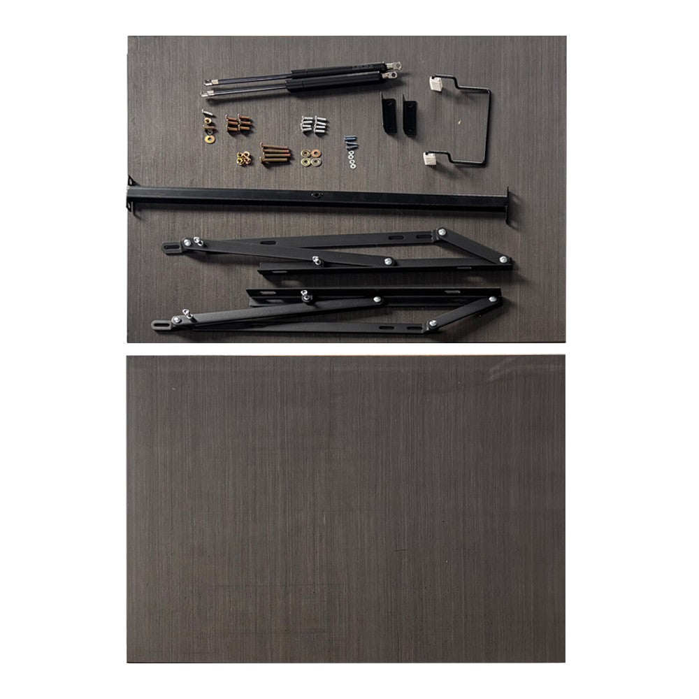 Kit completo di componenti per letto contenitore 80x190 cm.