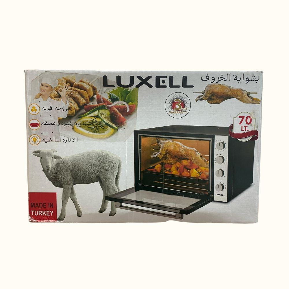 Luxell Forno multifunzione 70 litri LX-9645 nero inox