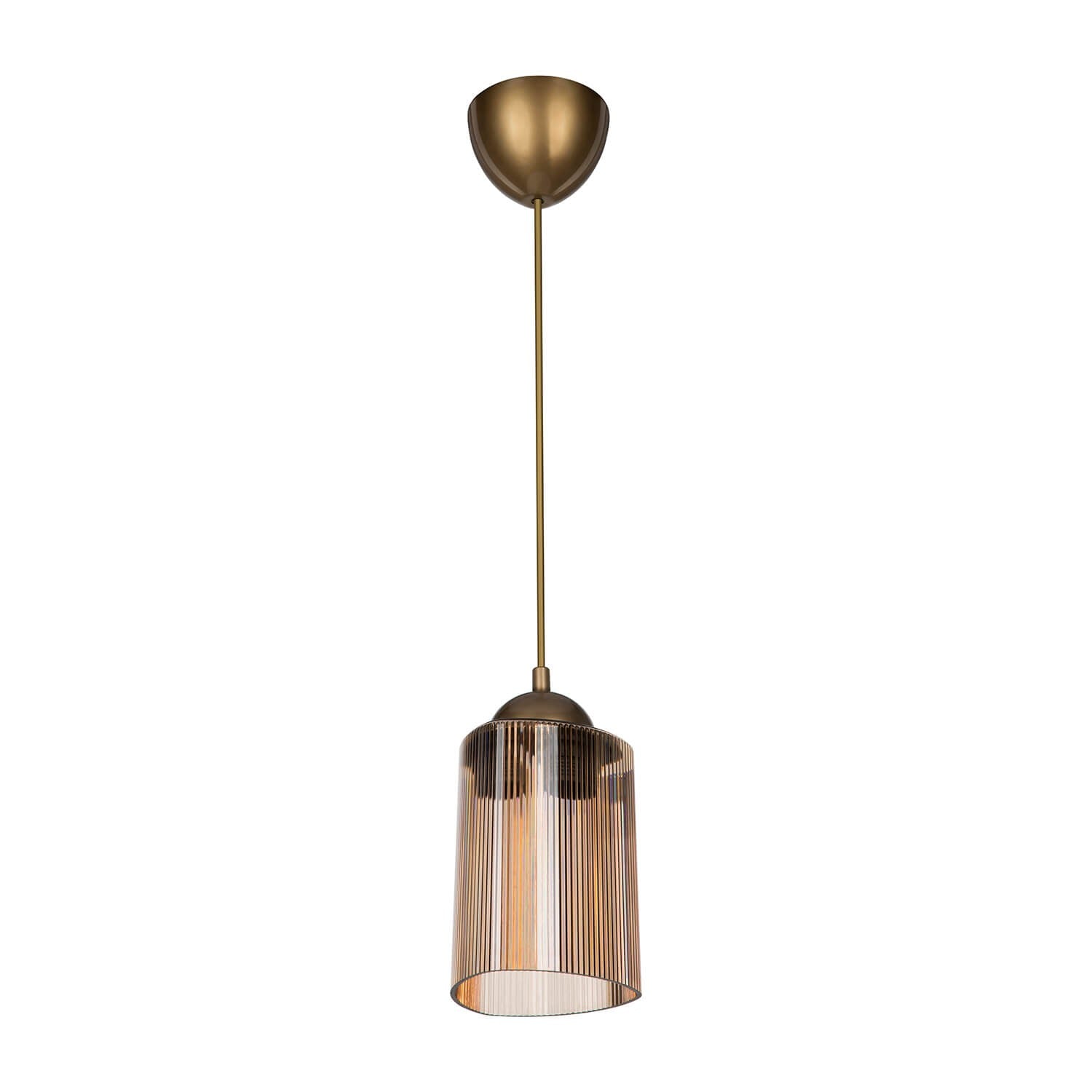 Lampada da soffitto Optical MDL3749 con paralume triangolo in plastica ambrato