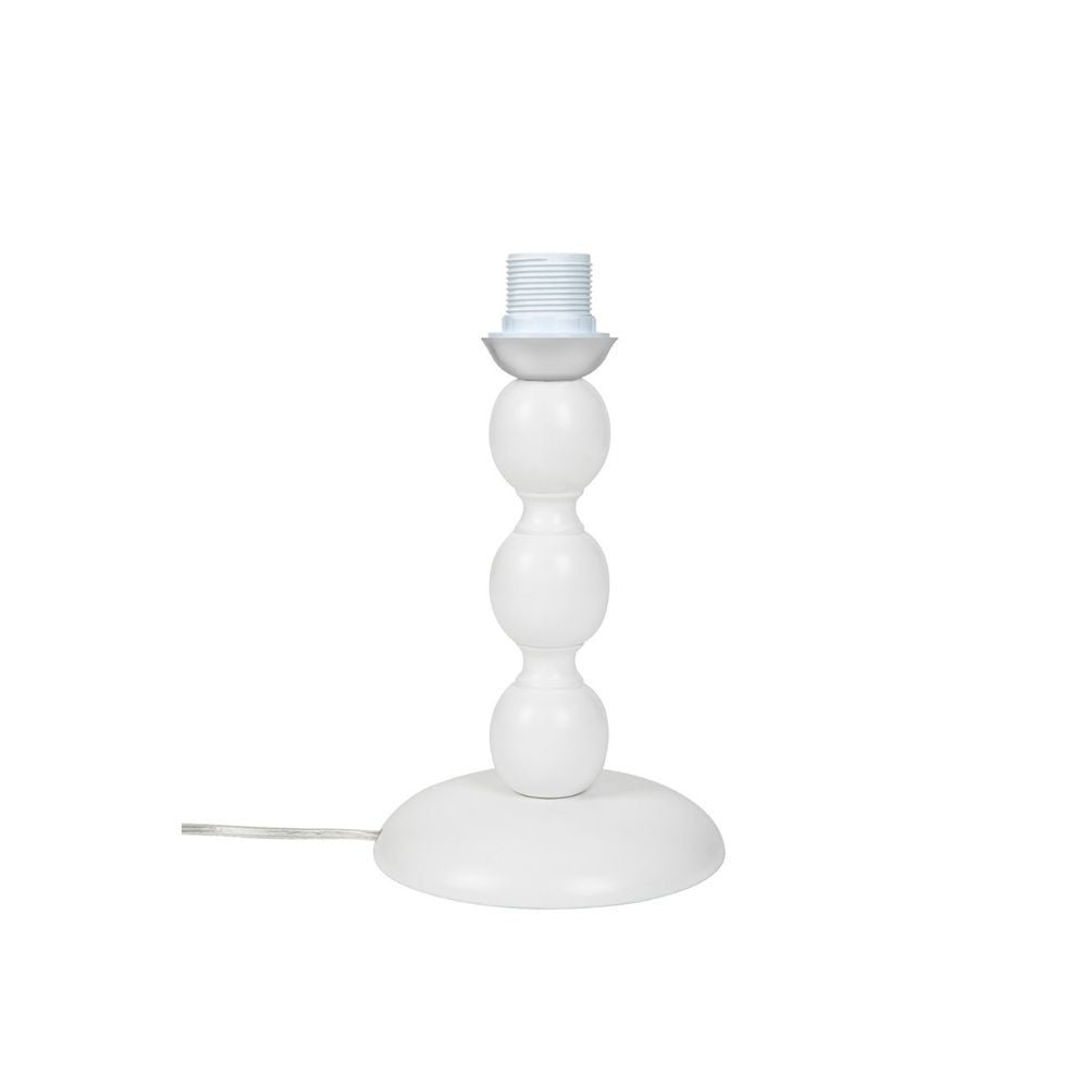 Lampada da tavolo LAGUNAH272877 con paralume in PVC effetto tessuto turchese