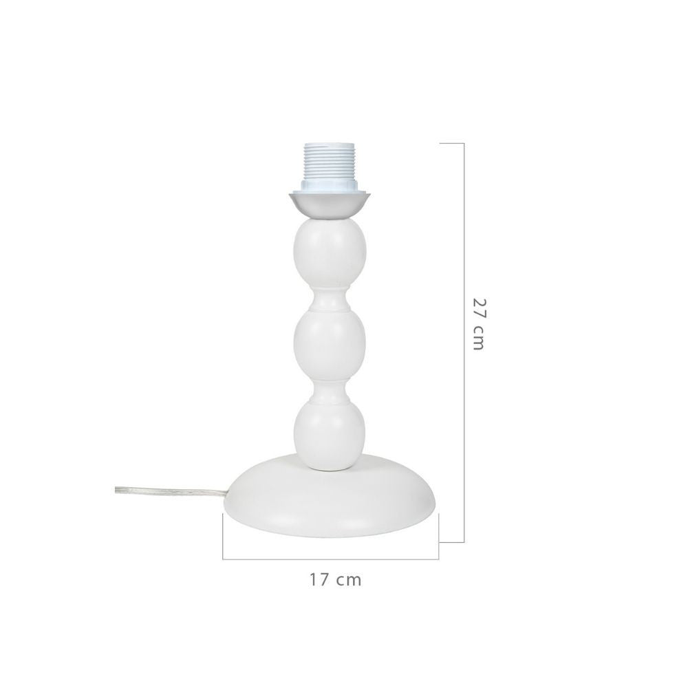 Lampada da tavolo LAGUNAH272877 con paralume in PVC effetto tessuto turchese