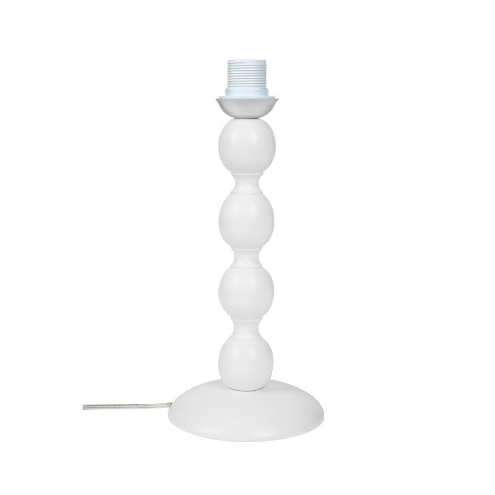 Lampada da tavolo LAGUNAH372865 con paralume in PVC effetto tessuto rosso