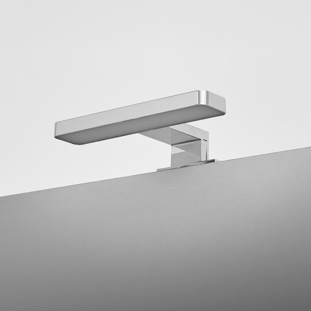 Lampada LED Brex per bagno 6,5 watt cromata 200 mm