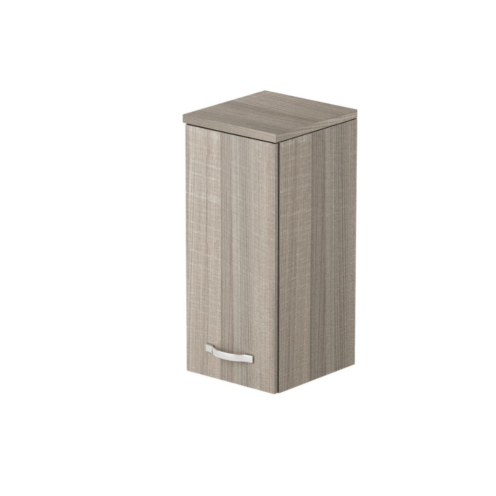 Laundry pensile bagno con anta 36x38x77 olmo