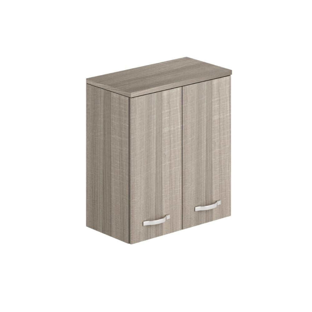 Laundry pensile bagno due ante 71x38x77 olmo