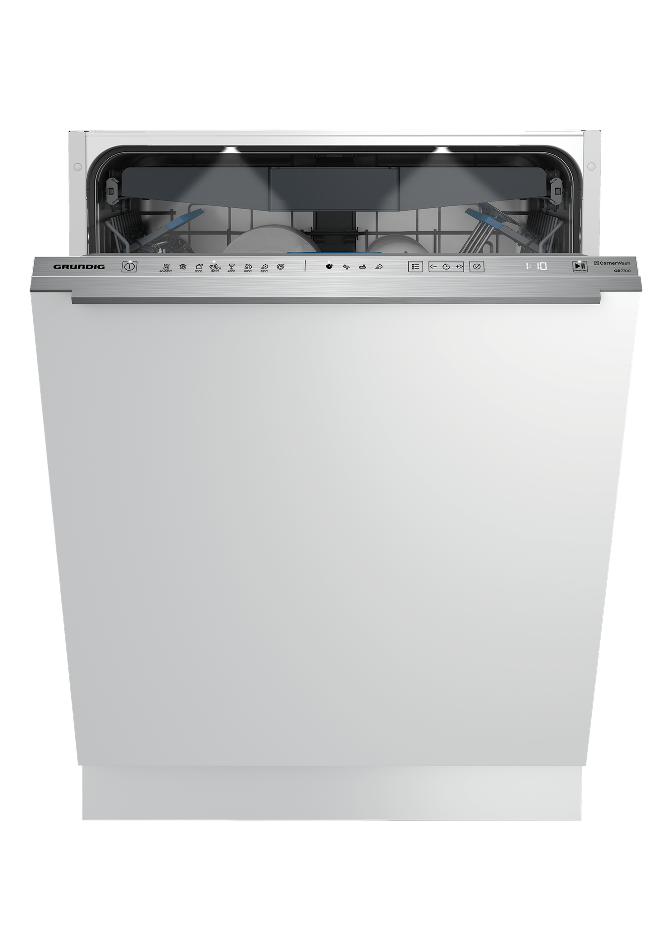 Lavastoviglie ad incasso Grundig GNVP4611C a scomparsa totale 16 coperti, classe A