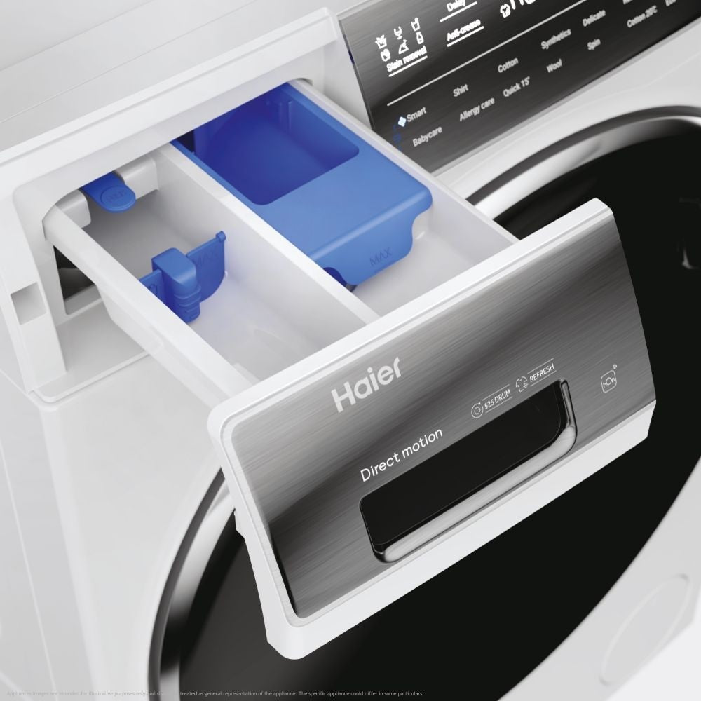 Lavatrice Haier HW120B14IGIU1 12 kg. 1400 giri Inverter con funzioni Smart e Vapore classe A bianco