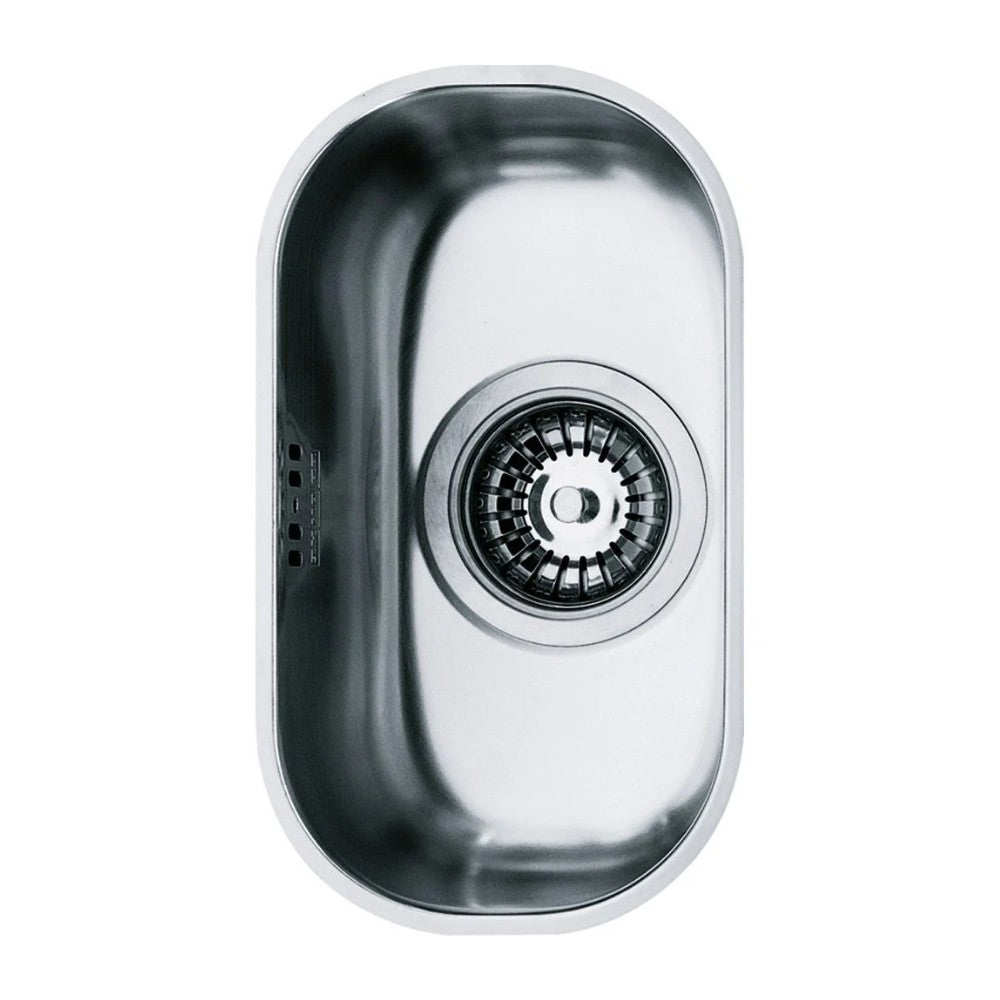 Lavello 1 vasca Franke AMX11016 sottotop inox satinato 18.8x32.3 cm.
