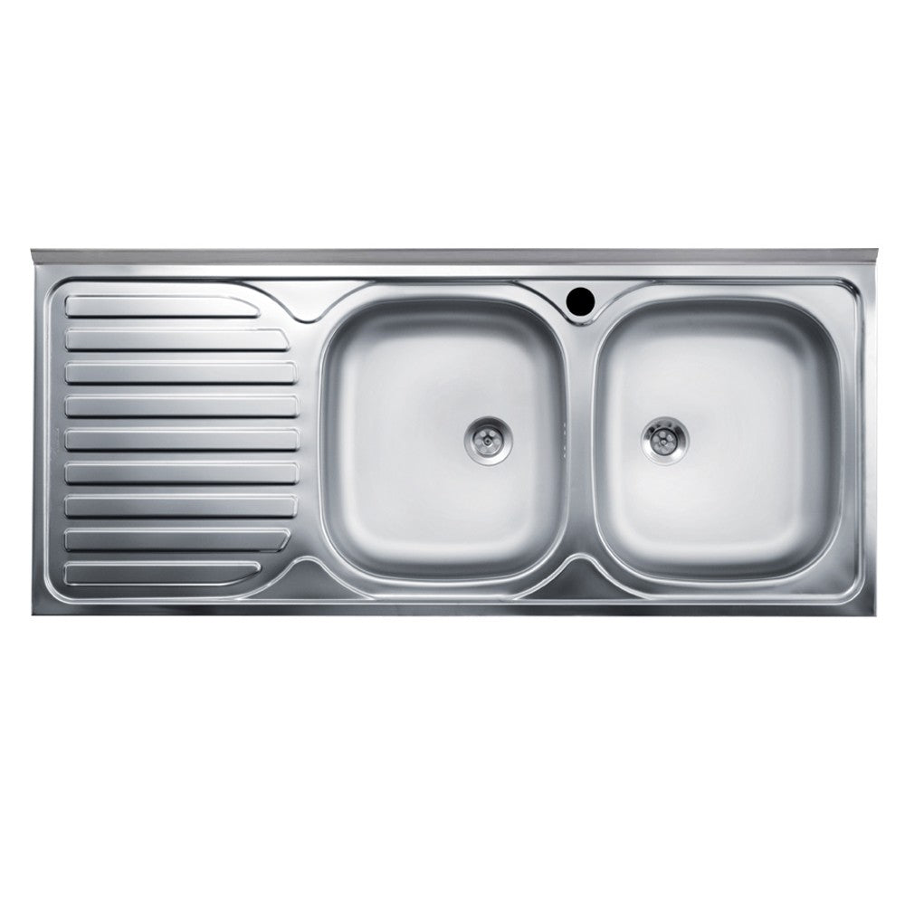 Lavello appoggio 50 series 120x50 cm SA127 sinistro