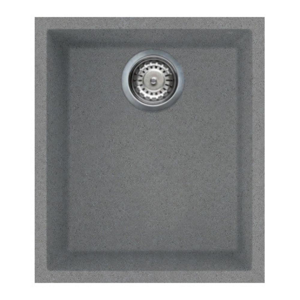 Lavello Smeg VZUM40TT 40x34 cm sottotop 1 vasca titanio