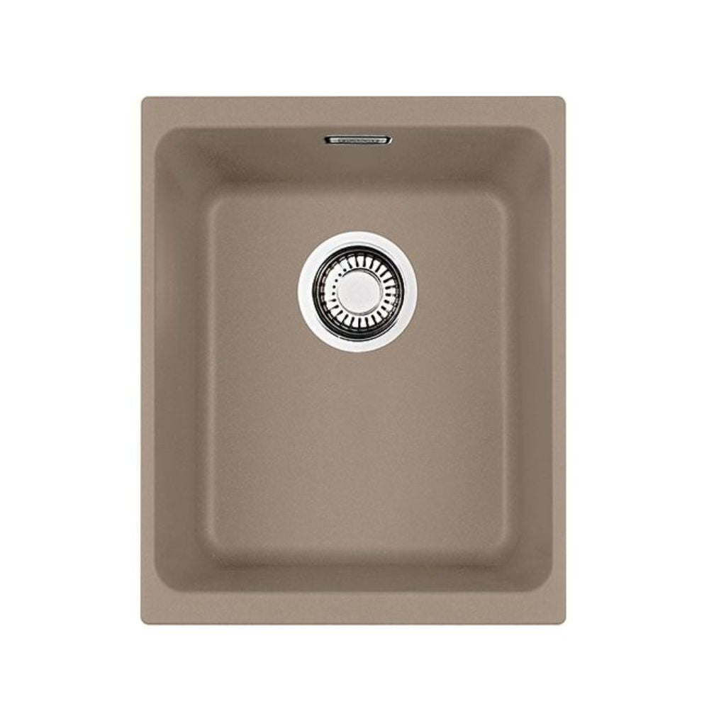 Lavello una vasca Franke KBG11034 sottotop 34x40 in fragranite Oyster