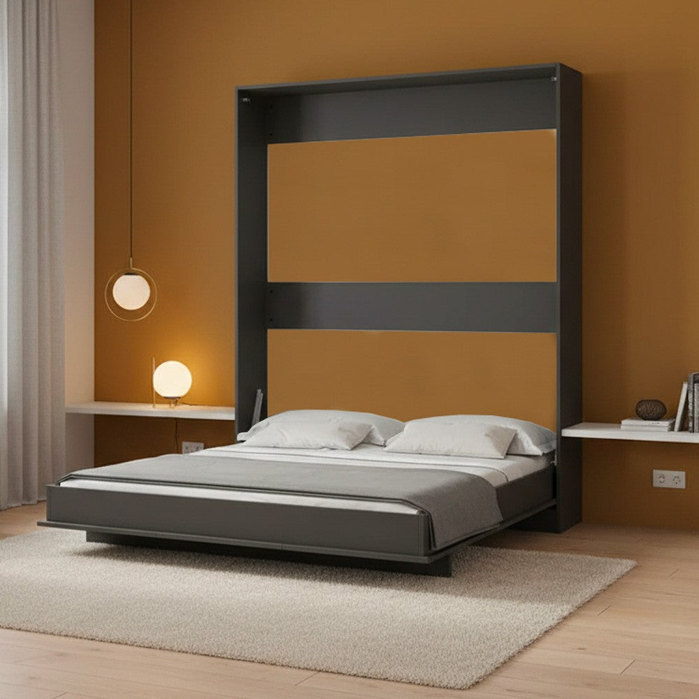 Letto matrimoniale estraibile Primer colore antracite
