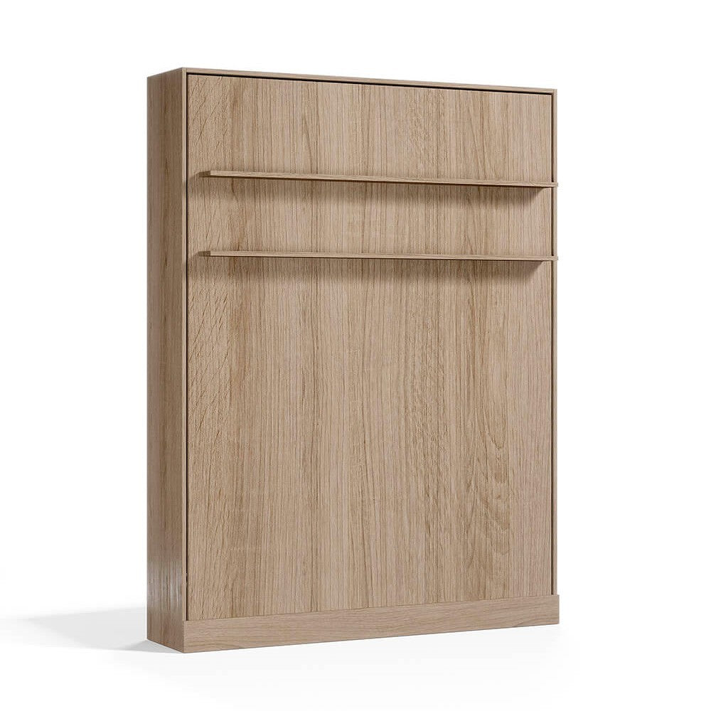 Letto matrimoniale estraibile Primer colore rovere