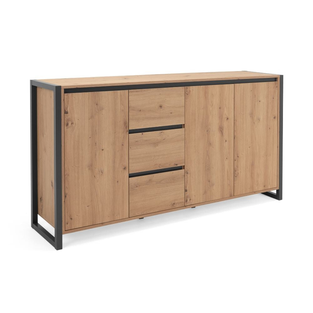 Madia Denver 3 160x40x88H quercia antracite