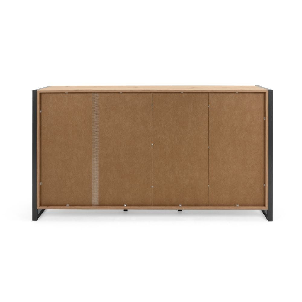 Madia Denver 3 160x40x88H quercia antracite