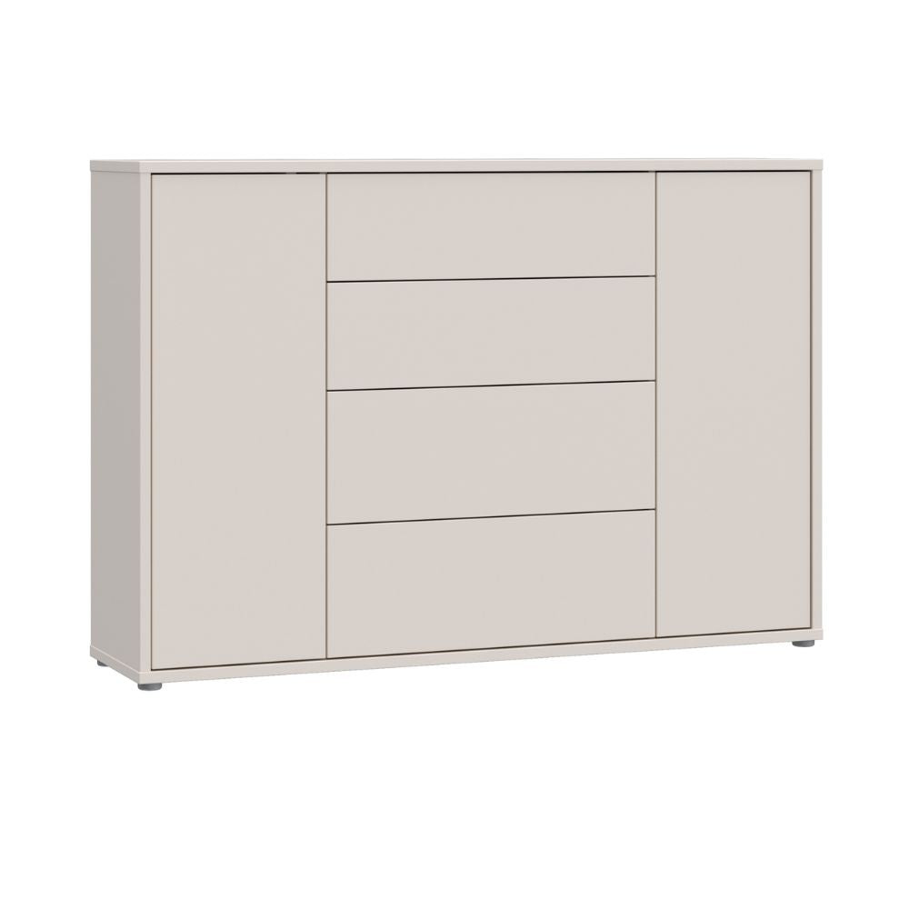 Madia Medea 4 cassetti e 2 ante colore cashmere