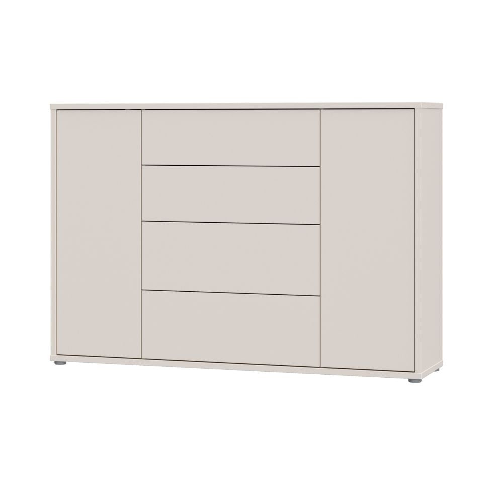 Madia Medea 4 cassetti e 2 ante colore cashmere