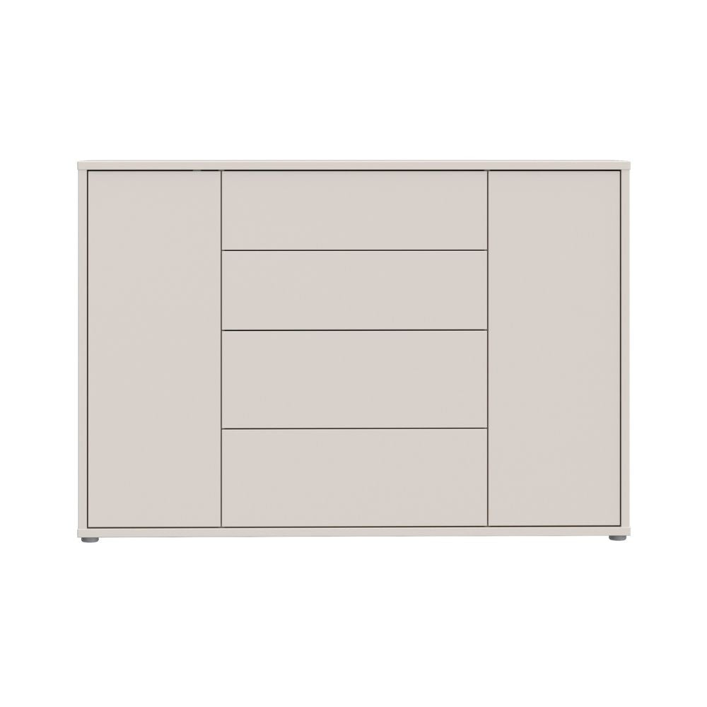 Madia Medea 4 cassetti e 2 ante colore cashmere