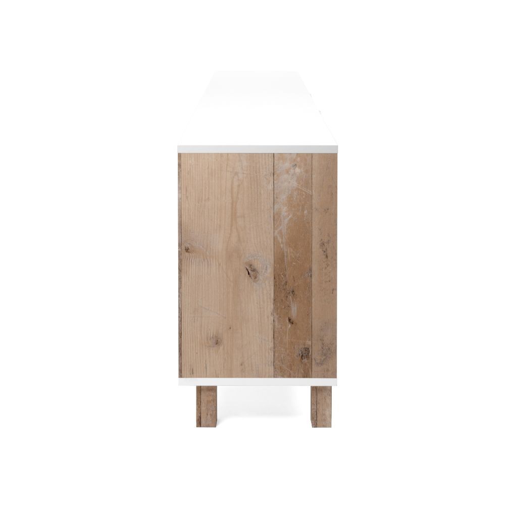 Madia Menorca 57A 3 ante bianco rovere 200x35x64,5