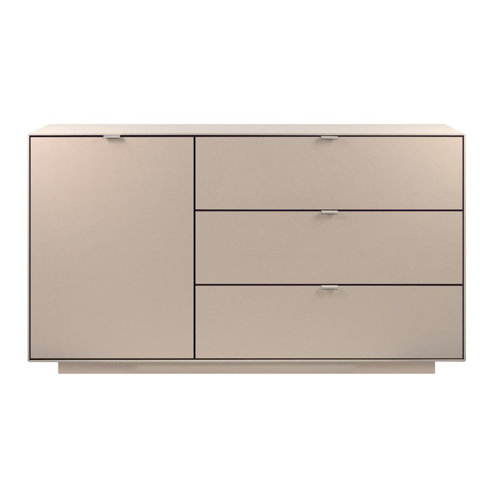 Madia Sivas 51A con 3 cassetti e 1 anta colore cashmere