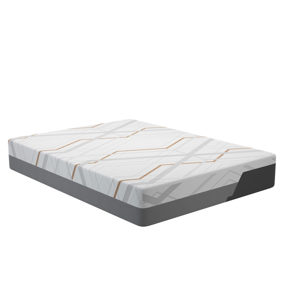 Materasso matrimoniale Corvo con memory foam molle insacchettate e tessuto rinfrescante sfoderabile 160x190x30H cm.