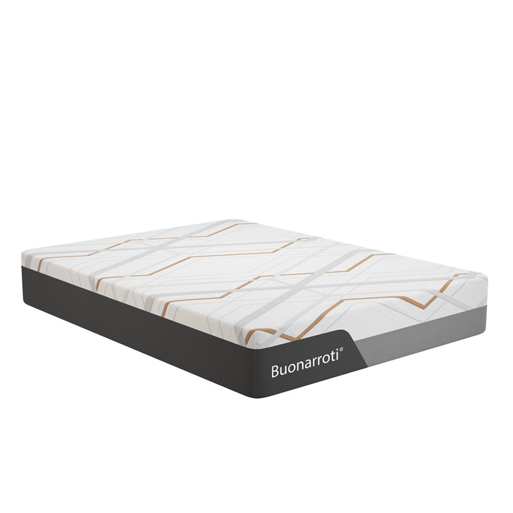 Materasso matrimoniale Corvo con memory foam molle insacchettate e tessuto rinfrescante sfoderabile 160x200x30H cm.